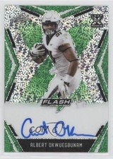 2020 Leaf Flash Green 11/20 Albert Okwuegbunam #BA-AO2 Auto 4z8