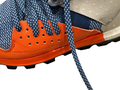 Adidas Response Trail Boost Mens BB1657 Orange Blue Sneakers  display picture 1
