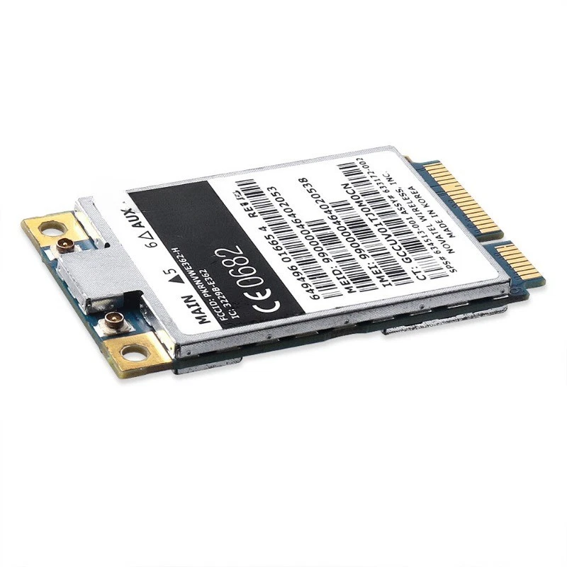 634513-001 8460W CQ10 WWAN Card HP 4G lt 2510 VZW LTE Mobile Broadband Module - Image 3 of 4