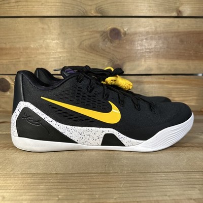 NEW Mens 12 Nike Kobe 9 EM Low Protro TB Black University Gold Shoes IH1401-002