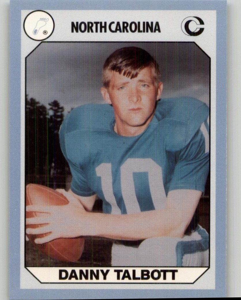 1990-91 Collegiate Collection North Carolina Tar Heels Danny Talbott #53