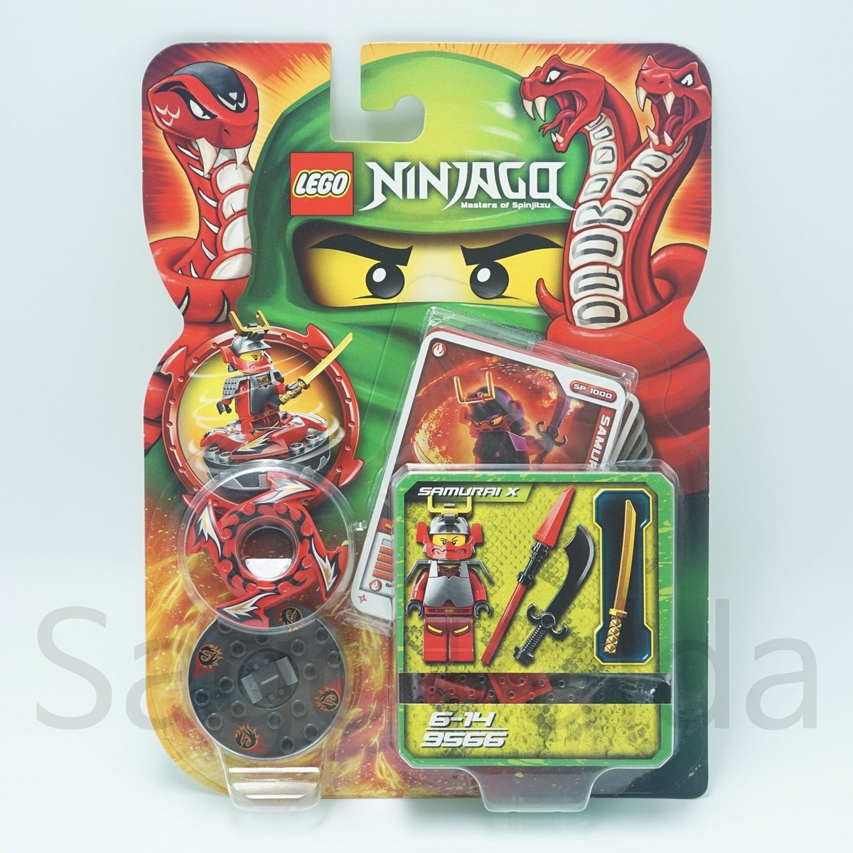LEGO 9566 Ninjago Masters of Spinjitzu Samurai X 2012 NEW | eBay