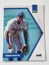 2026 Onit Roman Martin Base Teal Variation UCLA 