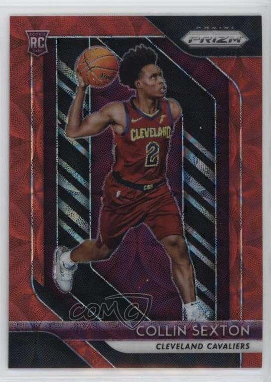 2018-19 Panini Prizm Choice Red Prizm 52/88 Collin Sexton #170 7rd