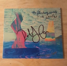 Rob Laufer &ndash; The Floating World CD 2019  Autographed Cover 