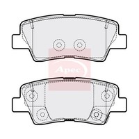 Apec BremsbeläGe Hinten FüR Ssangyong Korando C300 2019 PAD2096 (R90)