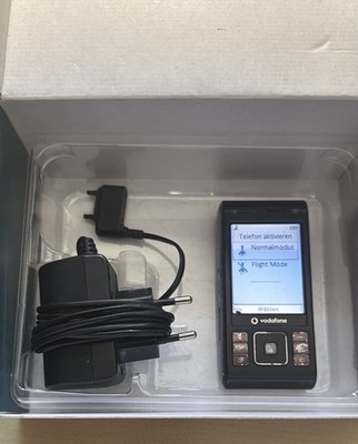 Sony Ericsson C905 Cybershot Schwarz Handy  Komplett, Garantie, Händler Accu Neu