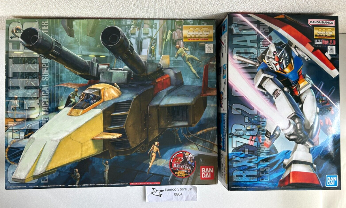 MG G-Fighter E.F.S.F Prototype Tactical Support Fighter & RX-78-2