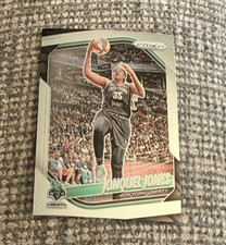 2025 Panini Prizm WNBA Base #52 Jonquel Jones - Liberty