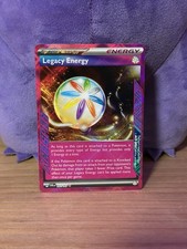 Pokémon TCG Twilight Masquerade Legacy Energy Card 167/167 Mint Condition