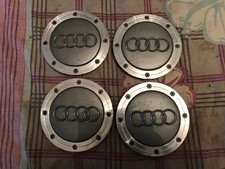 4x Alufelgendeckel Nabendeckel Felgendeckel Audi A4 A6 4B 150mm 4B0601165A