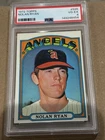 NOLAN RYAN ANGELS 1972 TOPPS PSA-4 VG EX HOT MLB CARD #595 came Back Today