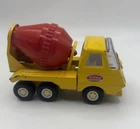 Vintage 1970's Tiny Tonka yellow cement mixer Tonka Mini cement Truck