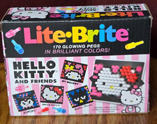 Lite Brite Hello Kitty and Friends Edition Sanrio Mini Size 176 Pieces age 4 nw