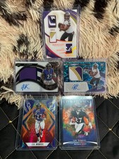 2020 Select J.K. Dobbins Jumbo Rookie Signature Swatches Silver Prizm Auto