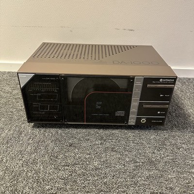 Hitachi DA-1000 CD Player Vintage Audiophile 1983 Japan DA1000 PERFECT 220V EU