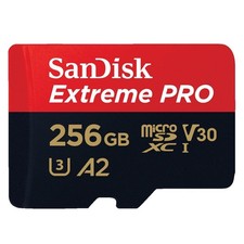SanDisk 256 GB Extreme PRO scheda di memoria Micro SDXC, Classe 10 170MB/s U3 A2