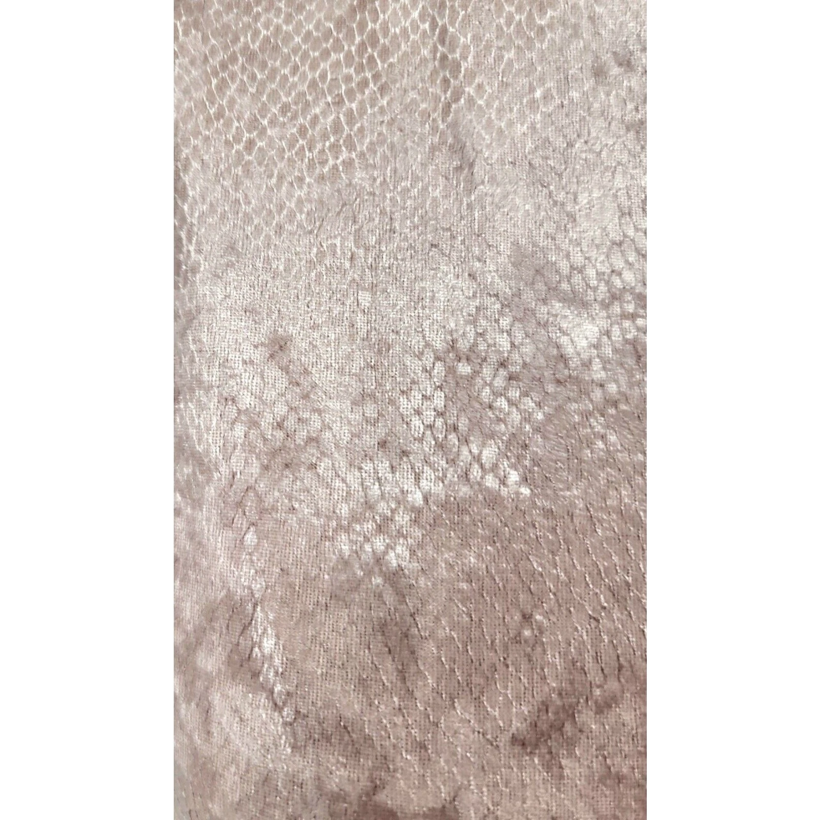 VETEMENTS TCEC Blush Rosa Velluto Finto Collo Ruffle Mini Abito Festa Matrimonio Glam Taglia M