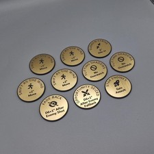 10 x Agile Manoeuvres Tokens (compatible with 10th Edition Aeldari Codex)