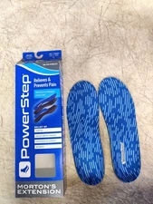 Powerstep Morton's Extension Carbon Fiber Orthotic Insole for Turf Toe, Foot