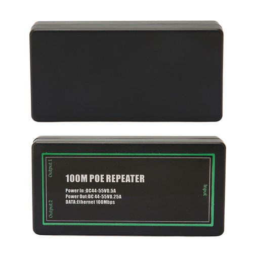 POE Extender Standard Gigabit Monitoring Signal Repeater Splitter For IP Came CB - Afbeelding 15 van 22