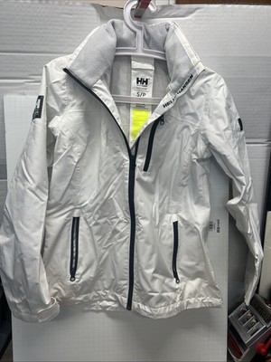 Helly Hansen Women's Crew Hooded Midlayer Fleece Lined Waterproof Jacket Small