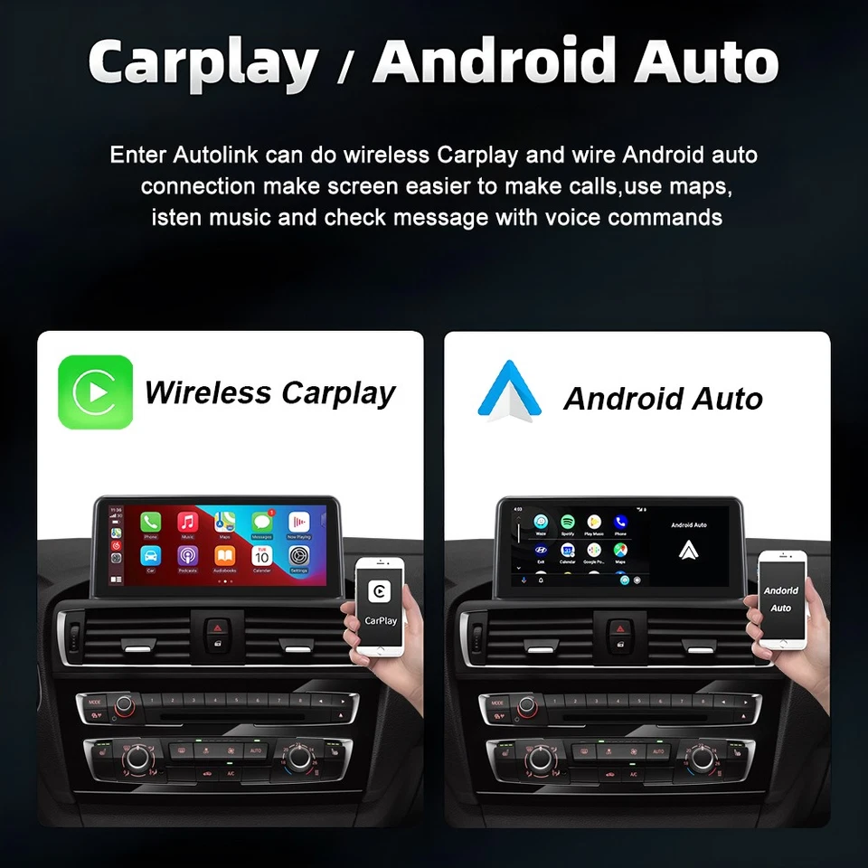 BMW 1 2 series f20 EVO 2017-2019 Apple Carplay + Android auto navigation F21 F22 - Bild 3 von 4