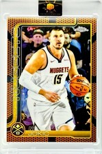 Nikola Jokic RARE SSP BASKETBALL REFRACTOR INVESTMENT CARD MVP NUGGETS MINT