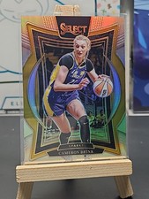 2025 Panini Select WNBA Cameron Brink Silver Prizm Concourse #9 