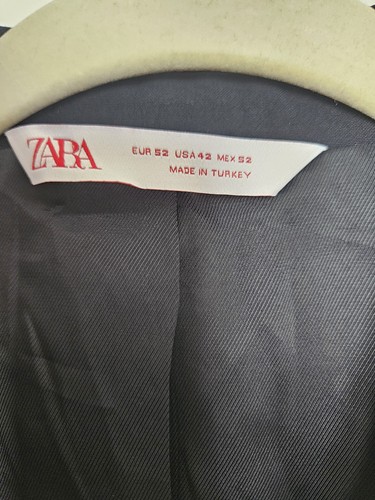 ZARA NWT Mens Navy Blue Suit Blazer Size US 42 | REF # 0706/371 - Picture 6 of 9