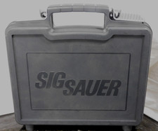 Sig Sauer P238 Pistol Box Plastic Hard Case for .380 Pistols Good Condition