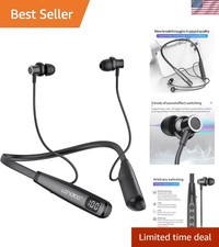 Bluetooth 5.2 In-Ear Sports Earphones with Microphone - Waterproof  Ergonomic