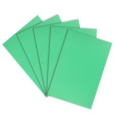 Corrugated Plastic Sheets,3mm Green Blank Yard Lawn Signs,8Inch x 12Inch 5PC