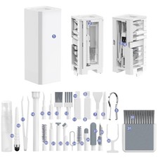 32-in-1 Multi-Functional Cleaning Kit for Electronics Including Headphones,Mo...