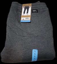 Eddie Bauer Men's Super Soft Faux Shearling Lined Relaxed Fit Jogger Grey SZ LG