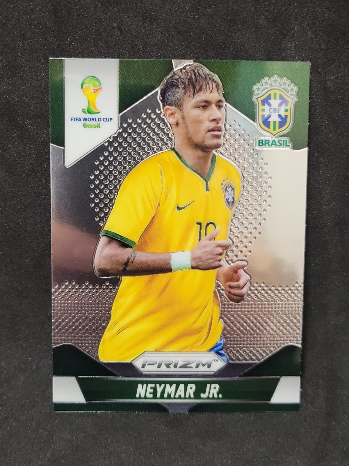 Neymar JR. #112 - 2014 Panini Prizm FIFA World Cup BRASIL CBF