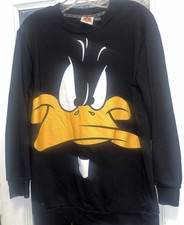 Official Looney tunes Daffy duck sweatshirt size small
