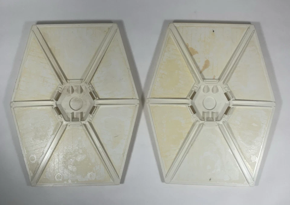 星球大战复古 1978 年白色领带战斗机翅膀原装 Kenner 零件 — 第 4/4 张图片