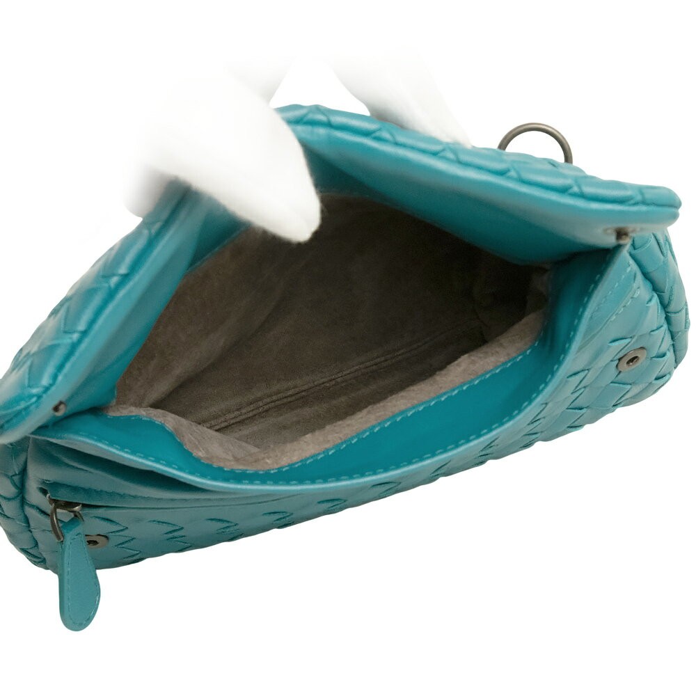 Exhibit Bottega Veneta Intrecciato Mini Chain Shoulder Bag Crossbody Lambskin Le thumbnail 15