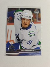 Sheldon Dries 2023-24 Upper Deck Series 1 #178 Vancouver Canucks