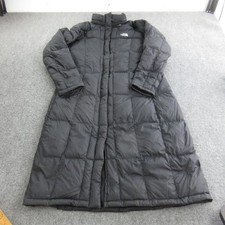The North Face Coat Womens XL Black Long Down...