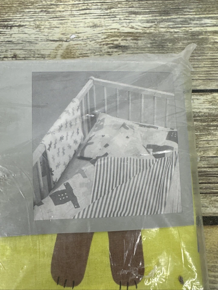 Juego de sábanas para cuna de 5 piezas IKEA NALLAR Design by Karin Manerstal 2005 DEADSTOCK DE COLECCIÓN Foto 3 de 4