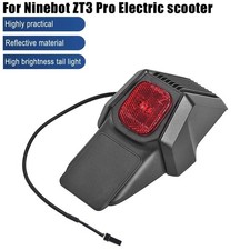 For Segway Ninebot ZT3 Pro Electric Scooter Rear Fender Mudguard Taillight Set