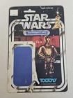Toltoys SEE-THREEPIO (C-3PO) Star Wars Vintage backing card cardback Australian