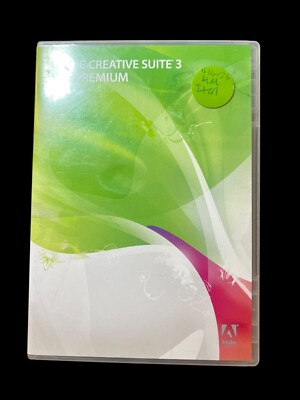 Adobe Creative Suite 3 Web Premium  Windows  (NOT for Win 10/11)