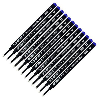 12 Pack - Schmidt 888 Blue Medium Rollerball Refill