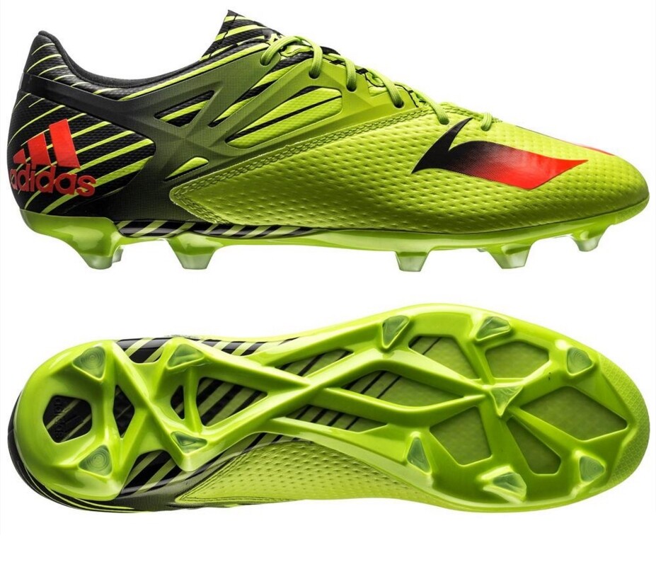 Uomo Adidas Messi 15.2 FG AG un terreno Sautope Calcio LIME GItuttiO verde Uomo Adidas Messi 15.2 FG AG un terreno Sautope Calcio LIME GItuttiO verde