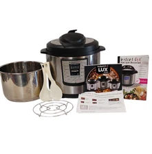 Instant Pot IP-LUX60 V3 Electric Pressure Cooker 6-in-1 Multi-Use 6 Qt.