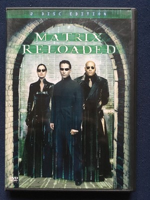Matrix Reloaded 2 Disc Edition 2003 DVD mit Keanu Reeves, Monica Bellucci