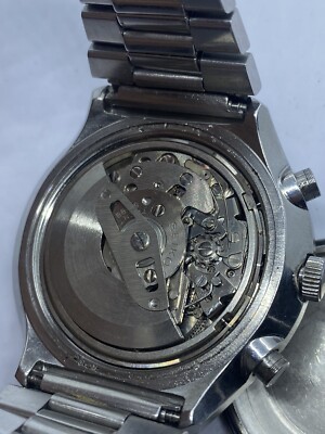 Vintage Original Seiko Tokei Zara 6138 0020 Chronograph Automatic